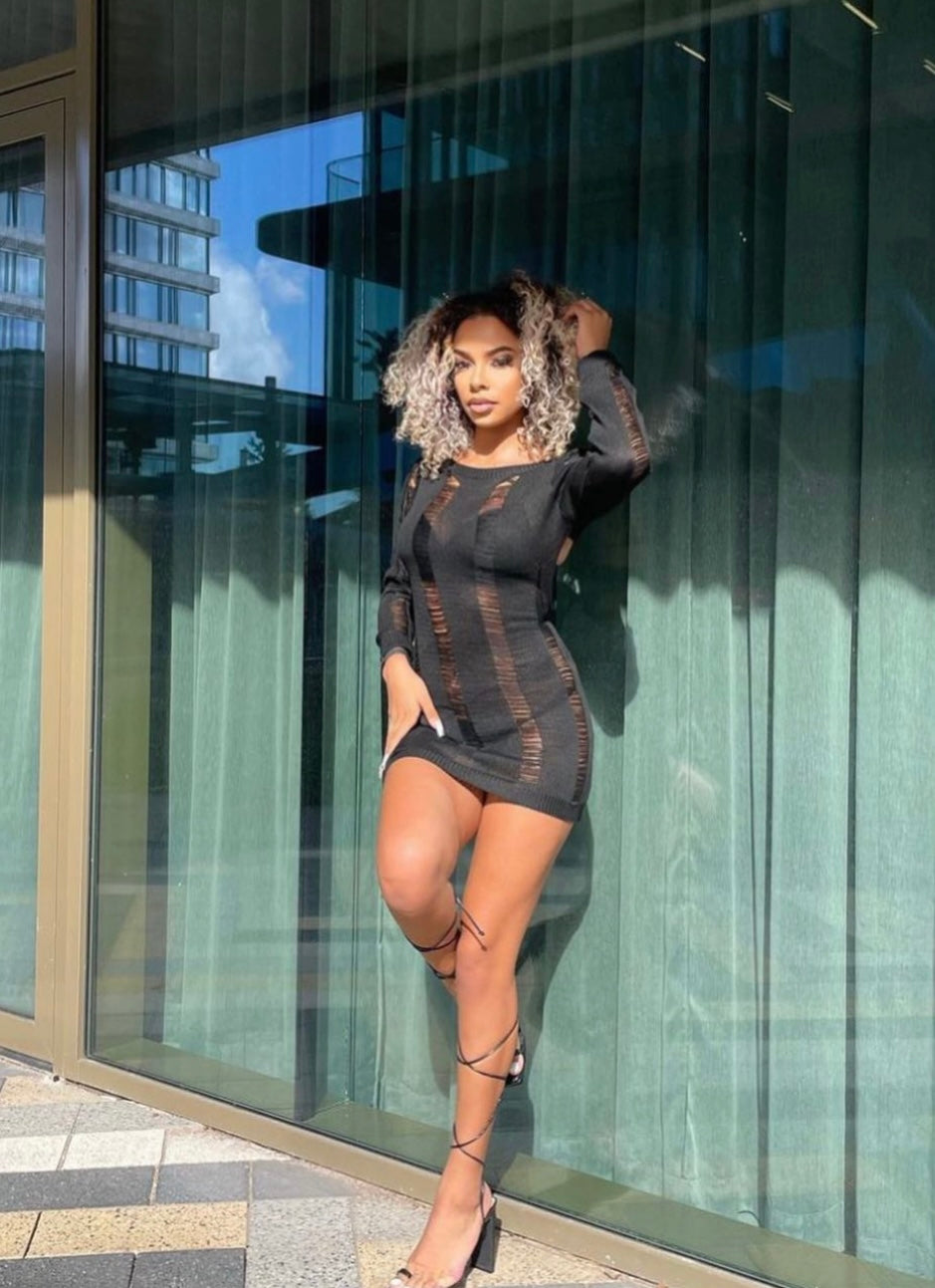 Midnight sparkle dress