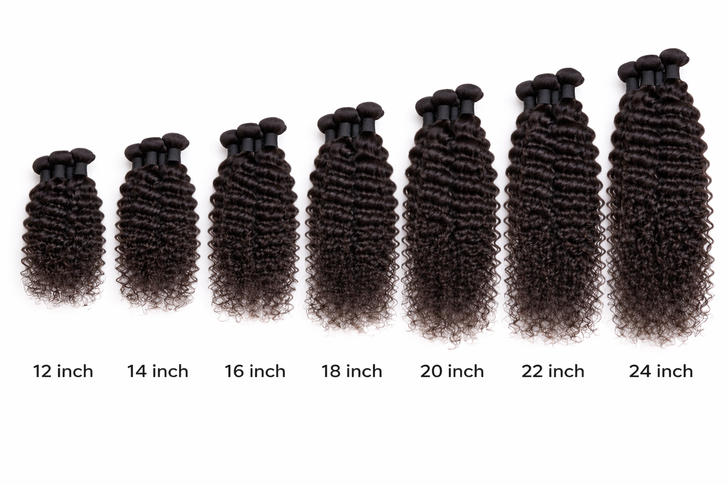Brazilian deep curly human hair